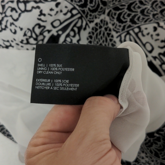 Club Monaco silk blouse - Picture 4 of 4